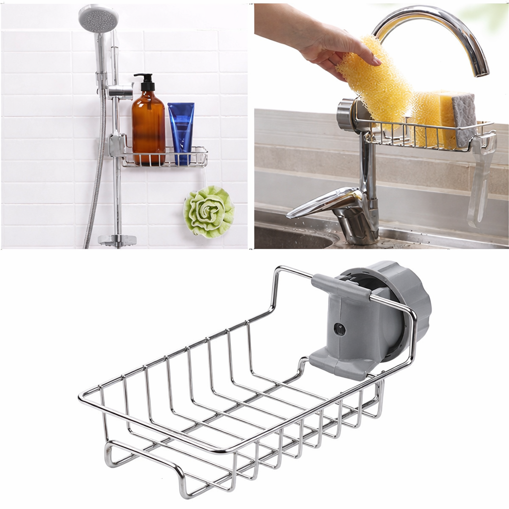 Stainless Steel Kitchen Sink Storage Organizer