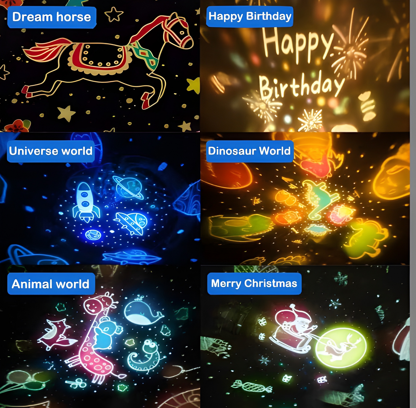 Kids Night Light Projector
