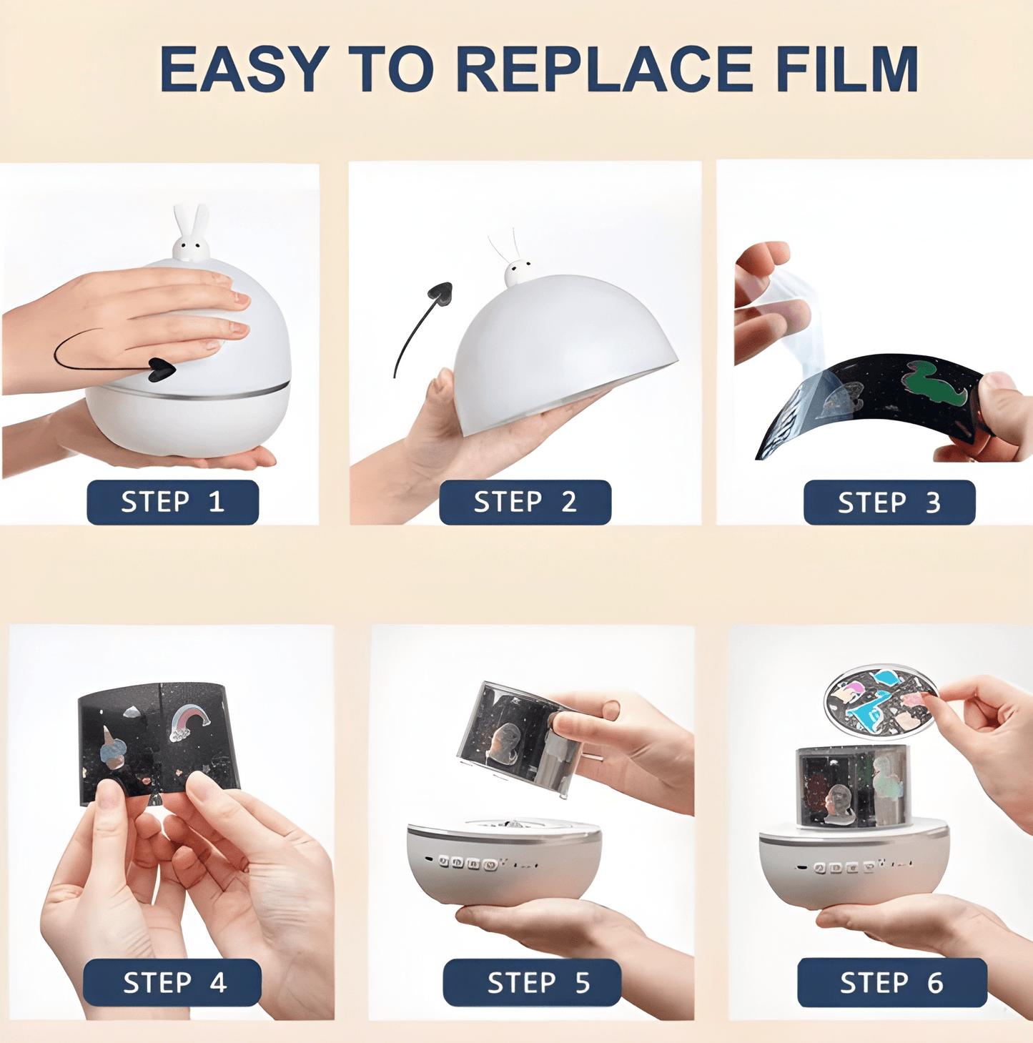 Kids Night Light Projector