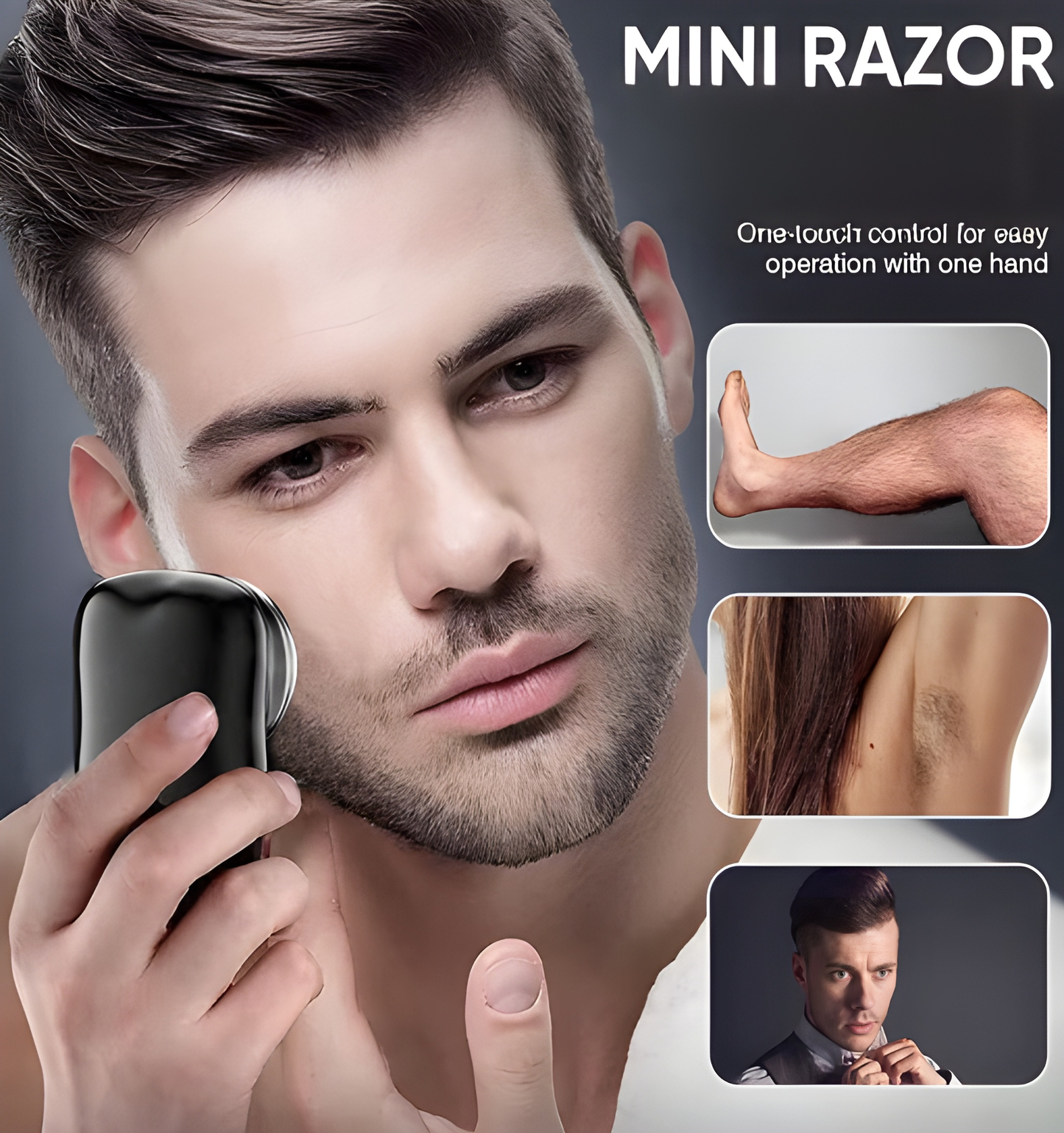 Mini Portable Electric Shaver