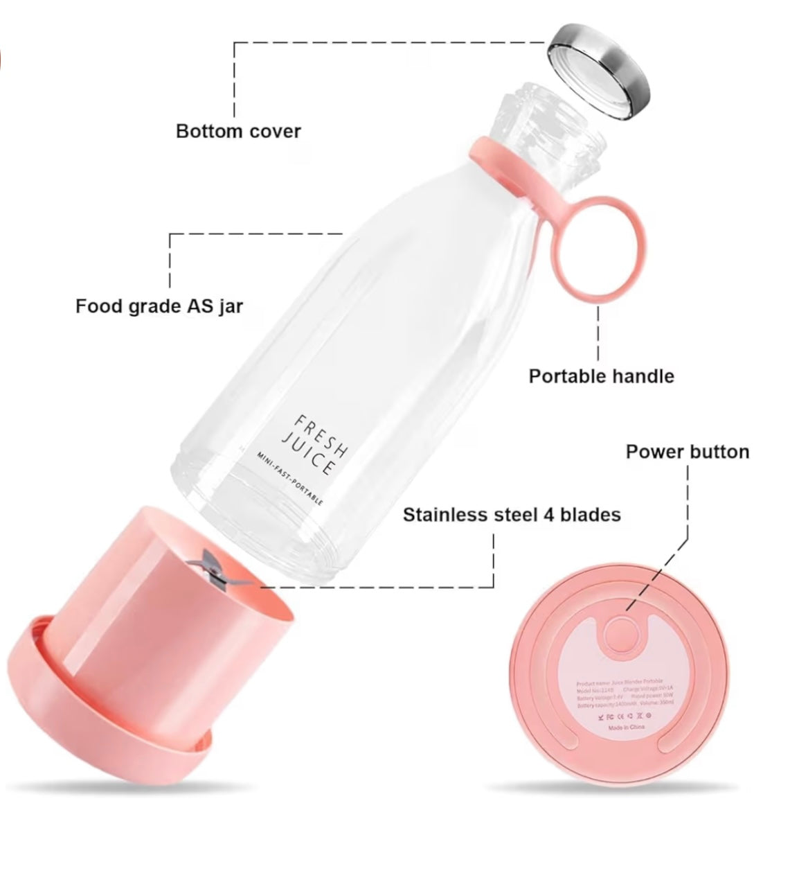Portable Electric Blender