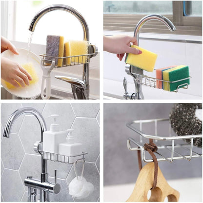 Stainless Steel Kitchen Sink Storage Organizer