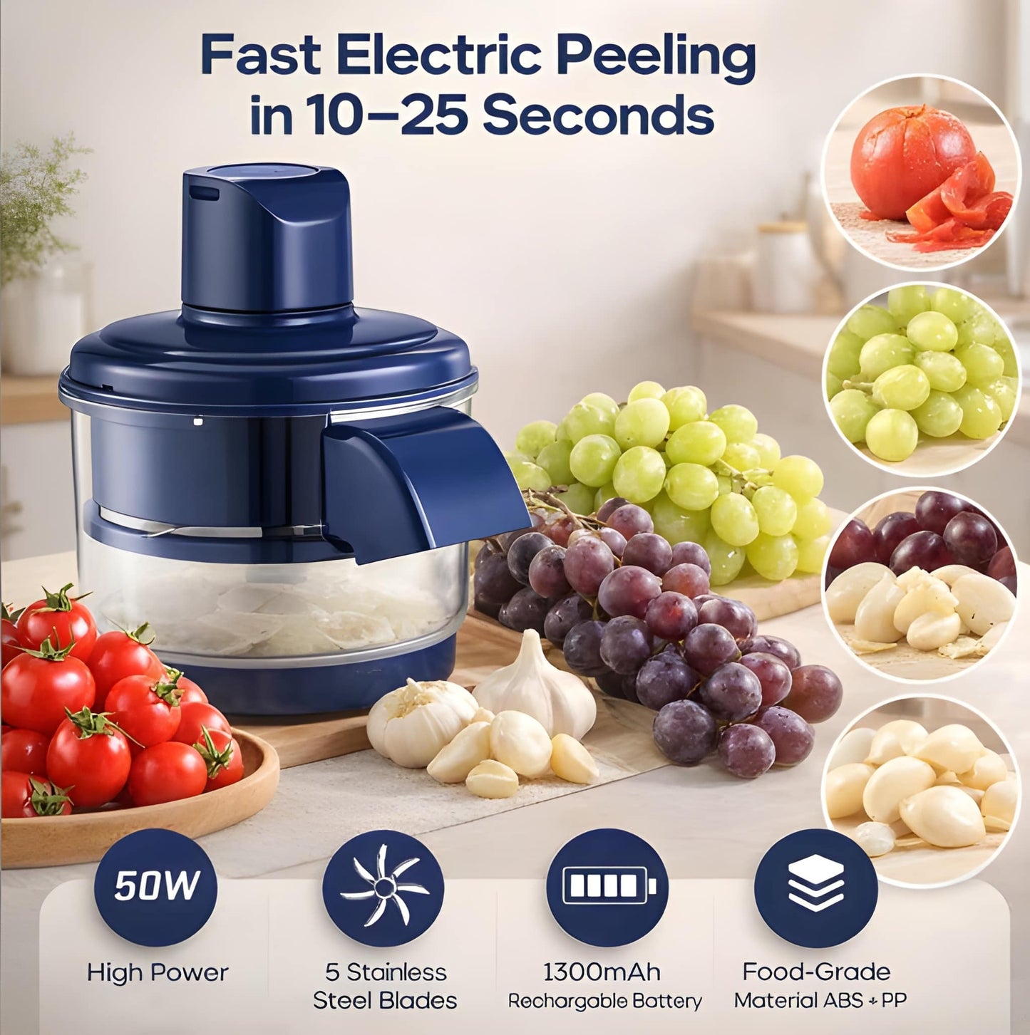 Portable Electric Fruits And vegetables Peeler