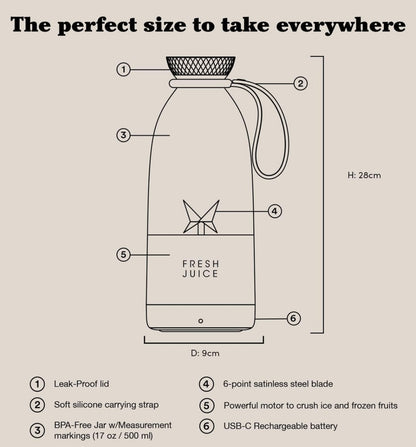 Portable Electric Blender