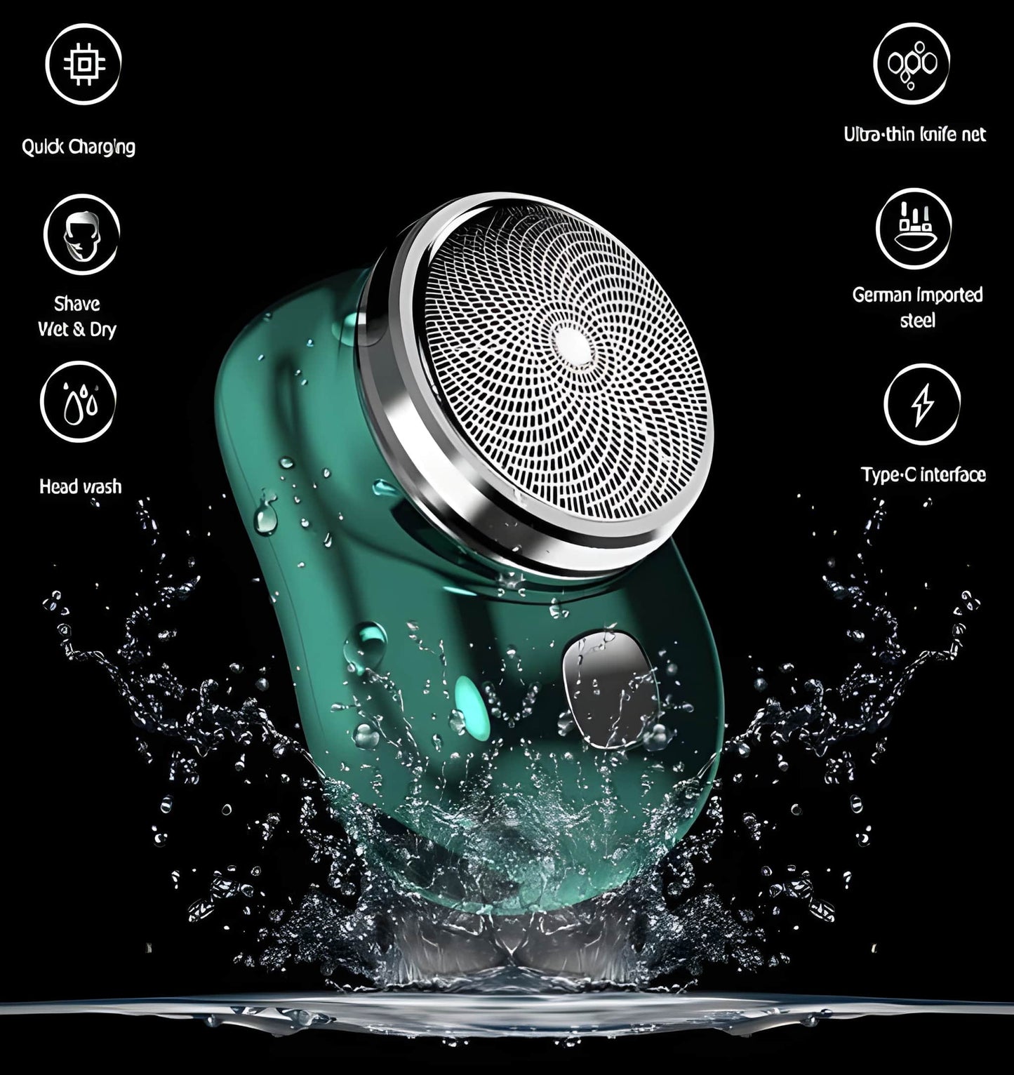 Mini Portable Electric Shaver