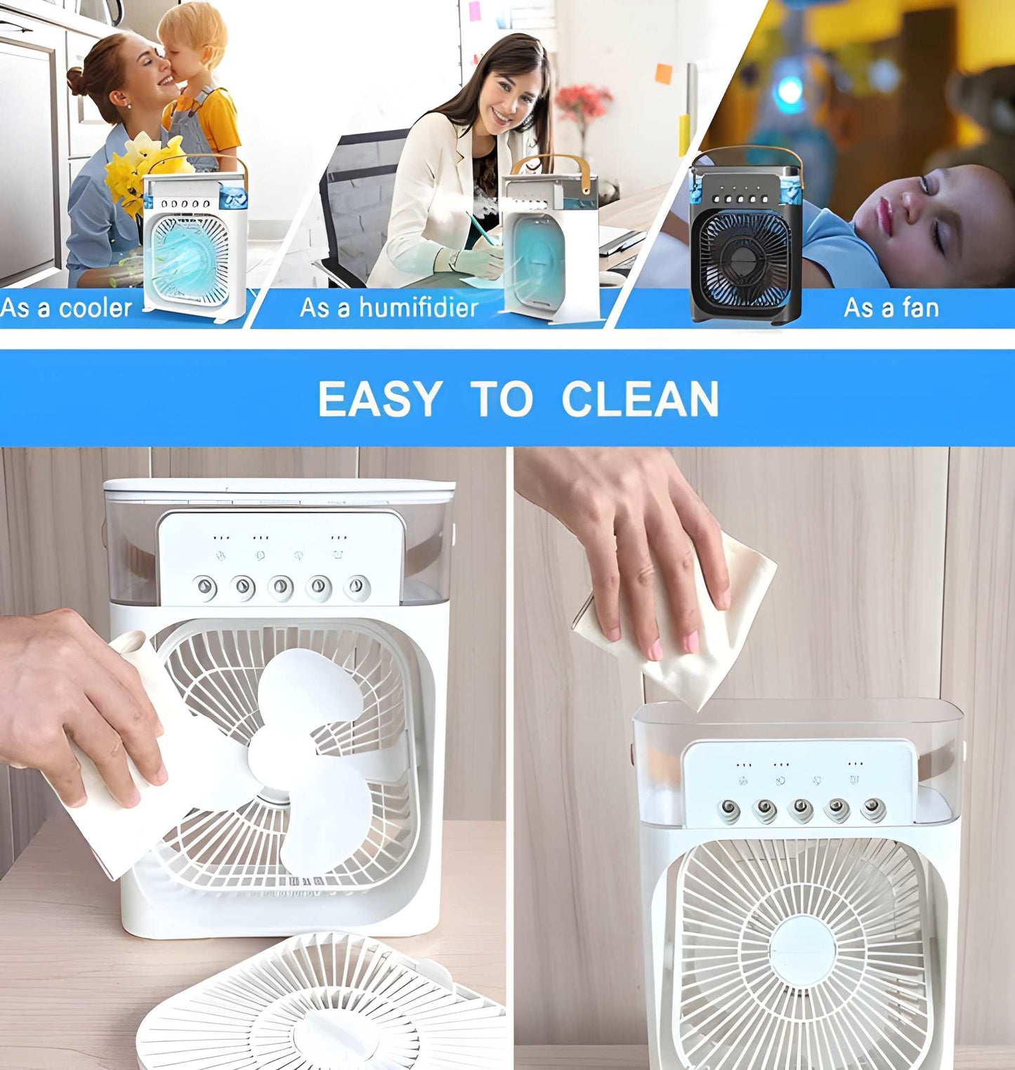 Mini Cooler Room Cooling Portable Mini Fan