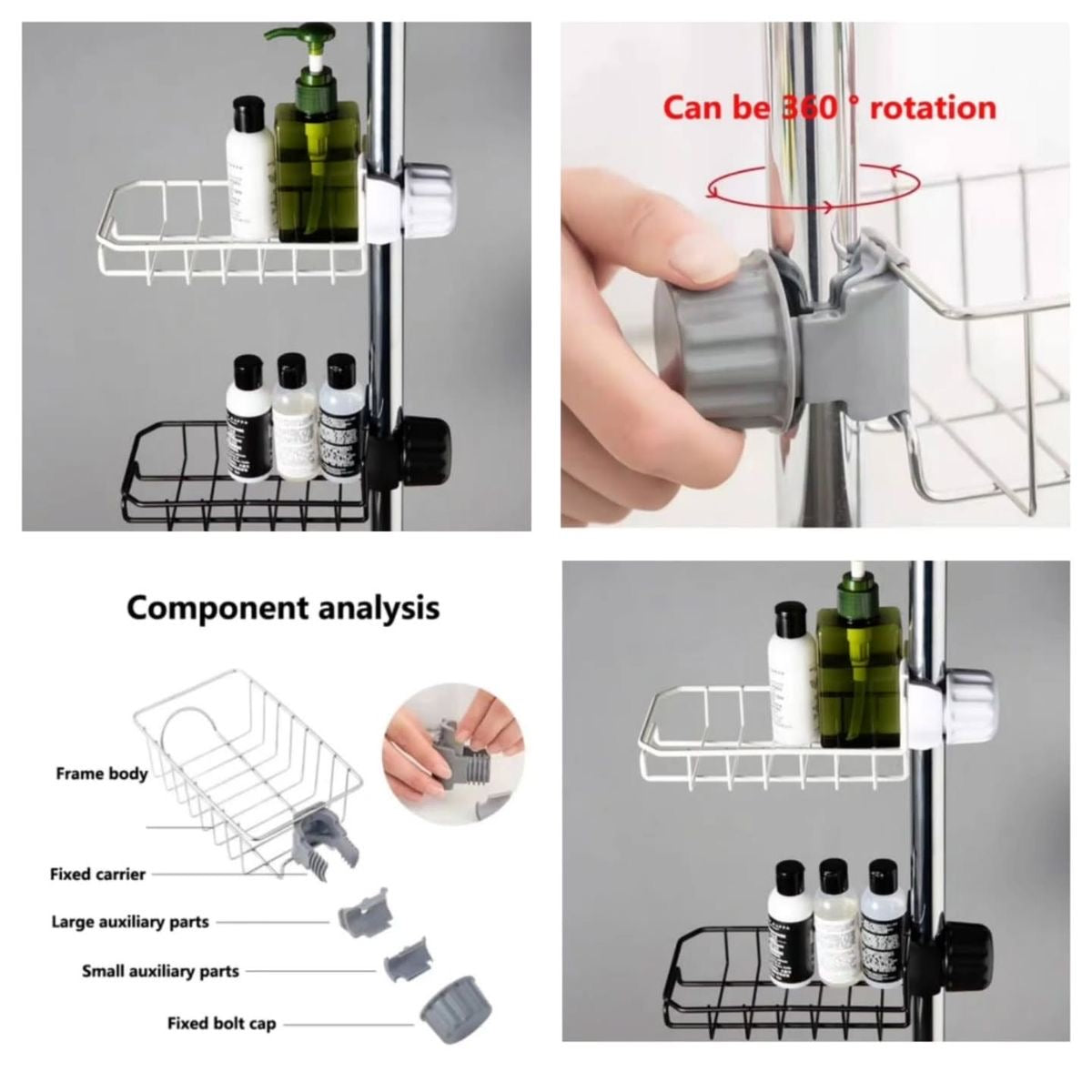 Stainless Steel Kitchen Sink Storage Organizer