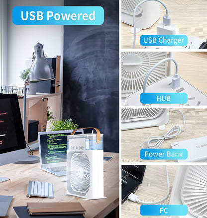 Mini Cooler Room Cooling Portable Mini Fan