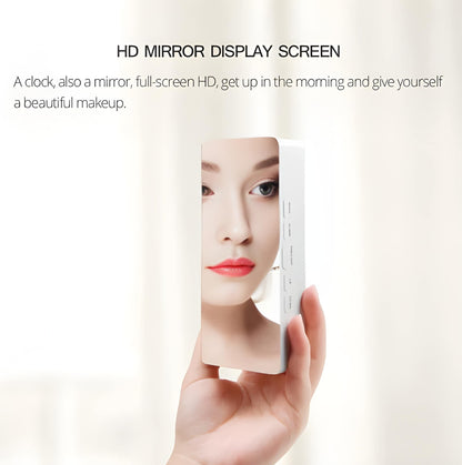 Mirror Digital LED Mirror Alarm Clock