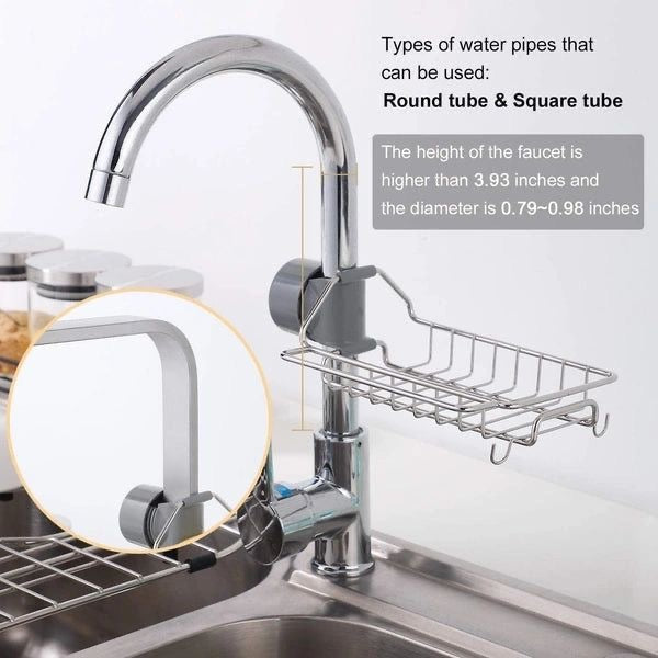 Stainless Steel Kitchen Sink Storage Organizer